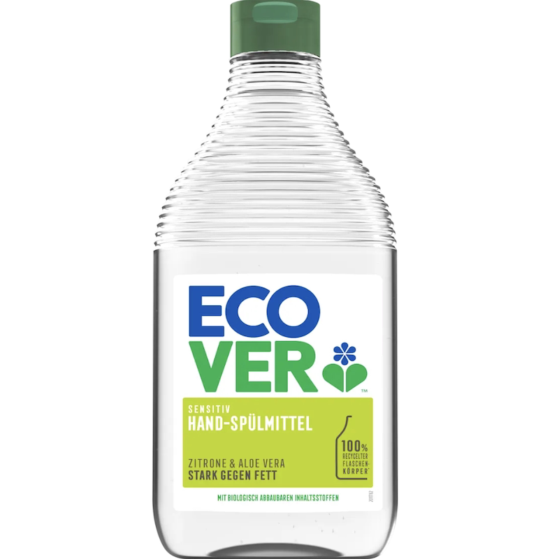 德国直邮 ECOVER天然有机芦荟洗洁精餐具果蔬奶瓶清洗剂0添加温和图片