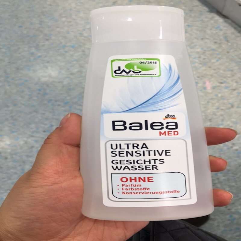 德国直邮 芭乐雅Balea med泛醇保湿爽肤水 敏感肌孕妇无酒精香精