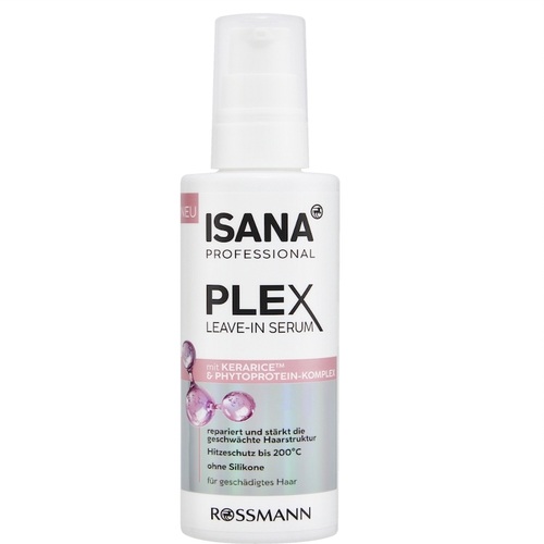 德国直邮ISANA Plex植物蛋白护发免洗精华油专业修护受损分叉断裂