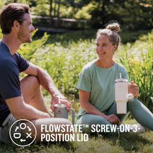 德国直邮 Stanley Quencher H2.0大容量健身水杯手柄吸管保冷冰块