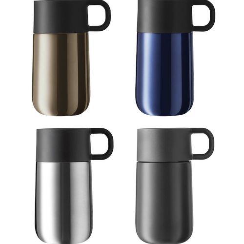 德国直邮 WMF Impulse Travel Mug双层不锈钢冷热保温咖啡杯300ml