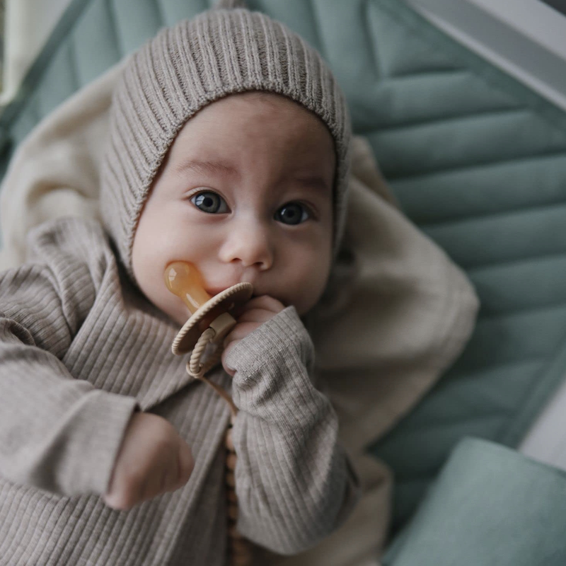 德国直邮 FRIGG Rope Dummy天然乳胶安抚奶嘴新生婴儿宝宝 2支装