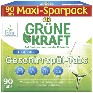 德国dm直邮 原装进口fit洗碗机清洗剂亮碟剂去渍除菌洗碗块通用