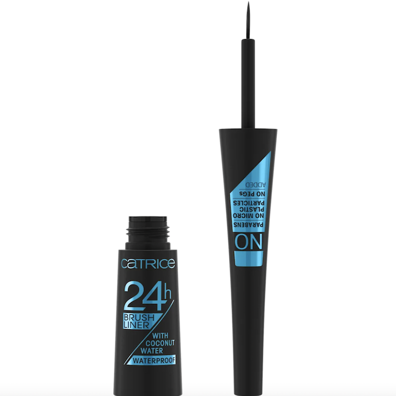 德国直邮CATRICE 24h Brush Liner 24小时椰子水保湿眼线液笔极细
