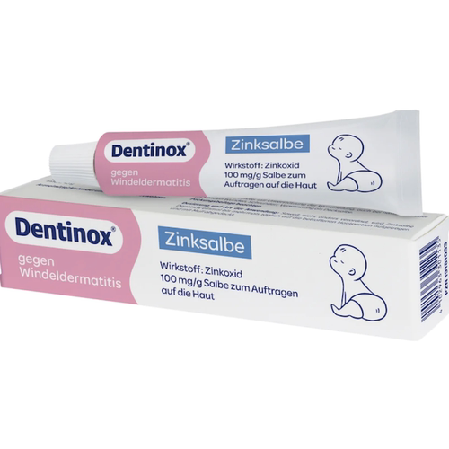 德国直邮 Dentinox氧化锌护理膏 保护婴儿宝宝尿布区域 肌肤再生