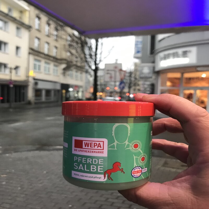 德国直邮 wepa深度冷热疗按摩马膏 舒缓肌肉关节骨骼 腰颈肩背部