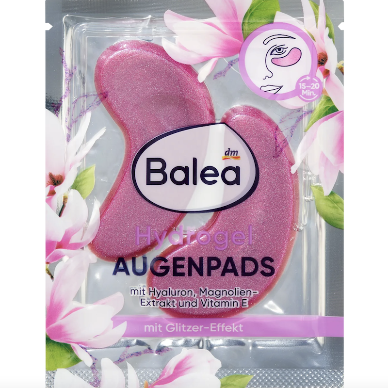 德国直邮 Balea3倍透明质酸凝胶眼膜唇膜 保湿补水 滋润柔软