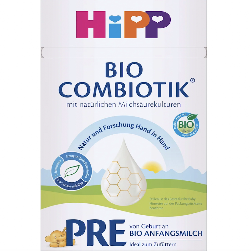 德国直邮 HiPP Pre Combiotik喜宝有机婴儿奶粉益生菌123段无淀粉