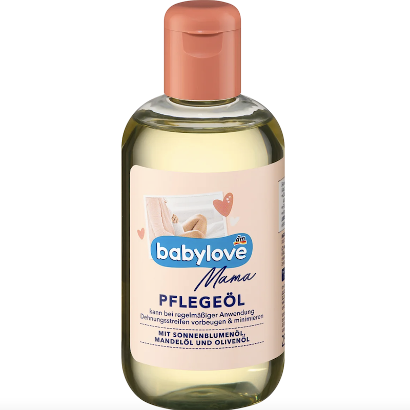 德国直邮babylove准新妈妈膨胀纹防护护理油 产前准备 天然温和