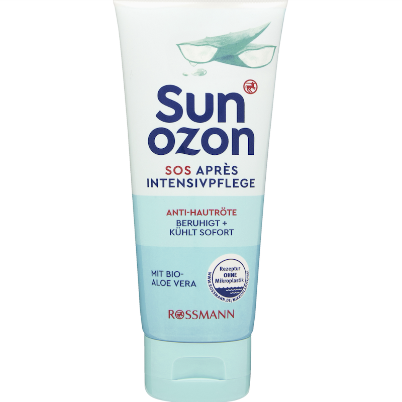 德国直邮 sunozon Apres有机天然芦荟凝胶 晒后修护 深层舒缓护理