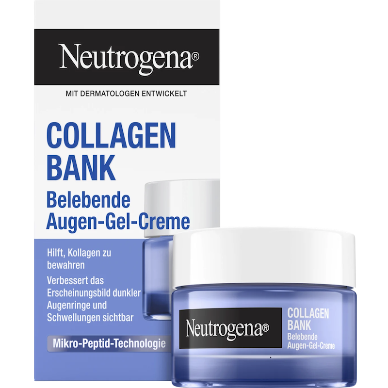 德国直邮Neutrogena Collagen Bank胶原蛋白肽眼霜 眼部凝胶 紧致,美容护肤/美体/精油,眼霜,淘宝优惠券,粉丝福利购,淘宝优惠卷