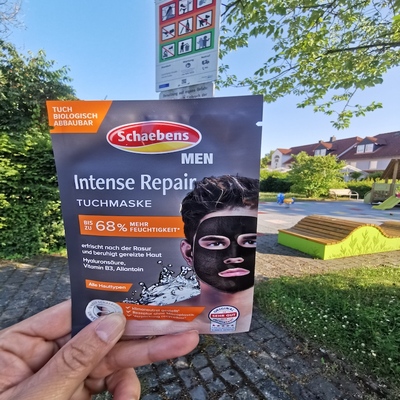 德国直邮 schaebens maske雪本诗男士深层修复玻尿酸保湿补水面膜