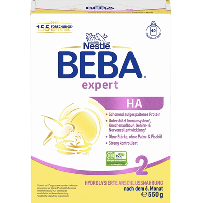 德国直邮 Nestle BEBA HA Pre适度半水解低敏新生婴儿奶粉123段