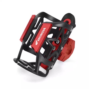 适用本田ADV150/160 PCX150/160改装保险杠水杯架 摩旅水瓶支架配