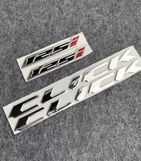 适用于本田踏板车CLICK125i 150i摩托车改装3D软胶装饰防水贴纸