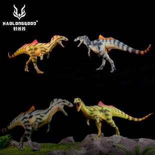 正版好龙谷昆卡猎龙异特龙侏罗纪恐龙玩具模型手办雕像玩偶1/35