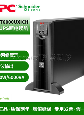 APC SURT6000UXICH UPS不间断电源 4200W/6000VA 长机 0切换 家用
