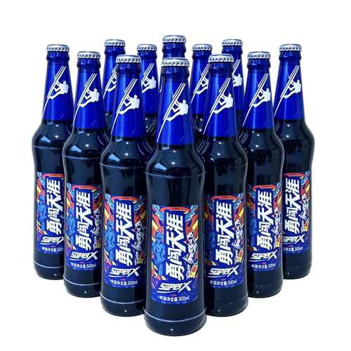 正品雪花啤酒瓶装勇闯天涯超勇500ml*12瓶整箱玻璃瓶