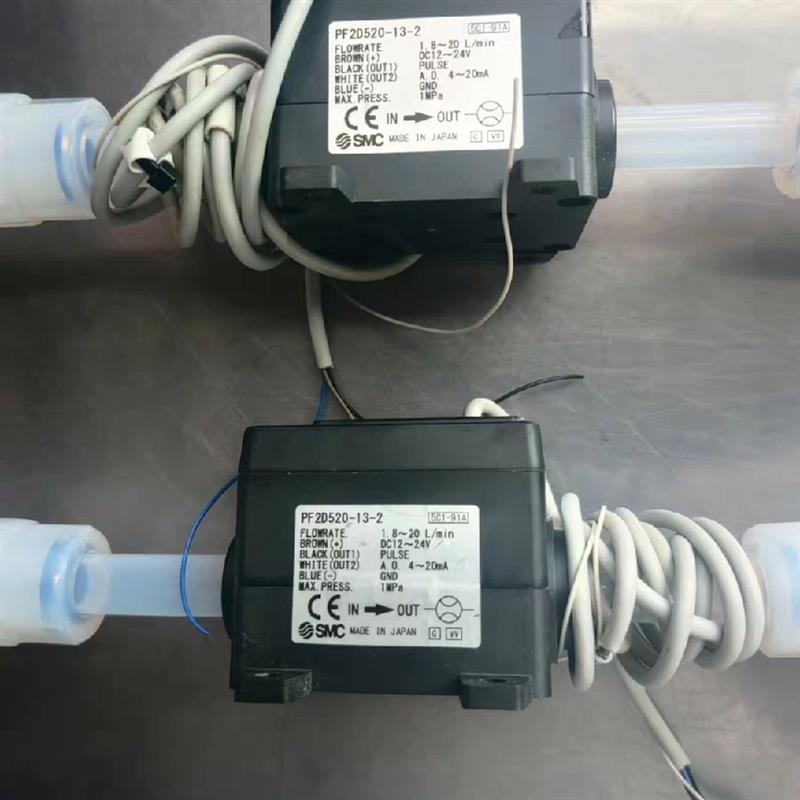 SMC 流量计 型号 PF2D520-13-2，全新设备拆机-议价