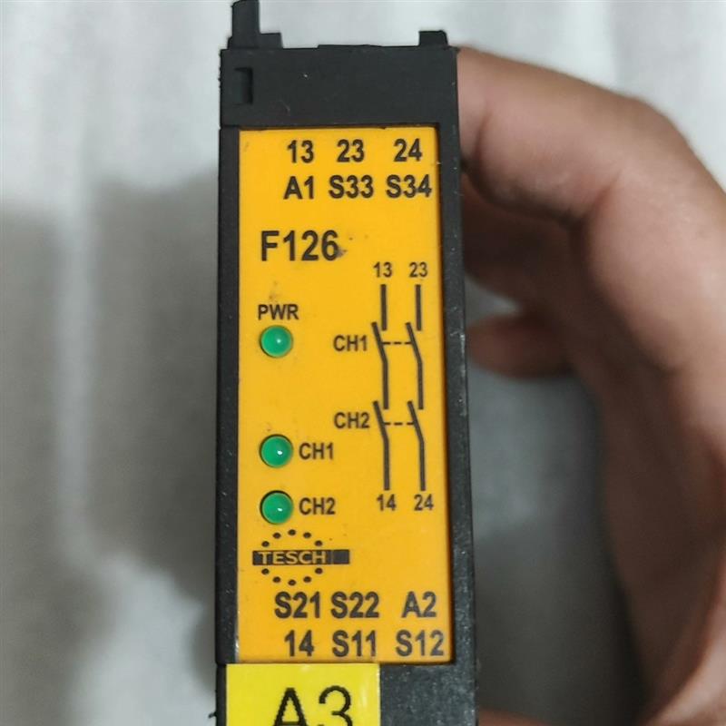 德国TESCH安全继电器F126X03-议价