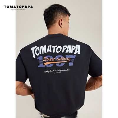 tomatopapa短袖潮青年T恤