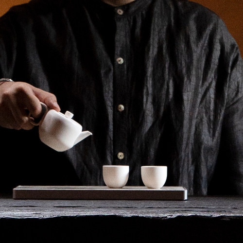 白瓷茶具套装家用功夫茶具