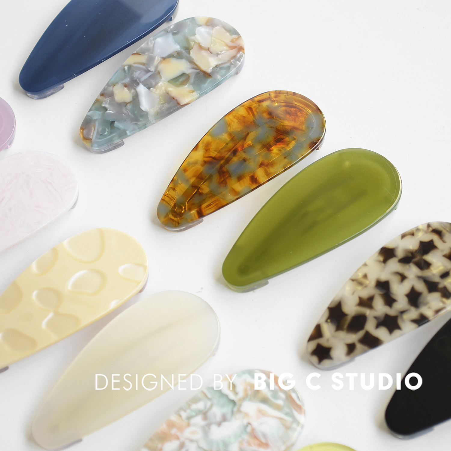 韩国高级感醋酸BB夹刘海侧边夹