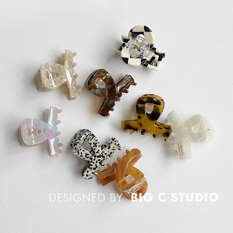 抓夹少女醋酸小号鲨鱼夹