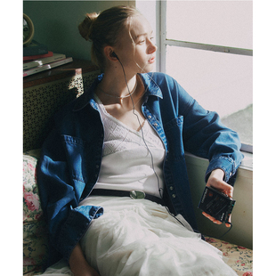 牛仔衬衫 日单C0C0 复古休闲宽松百搭长袖 L纯原2026春新品