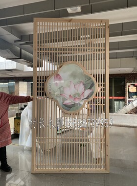 门窗办公室屏风大堂栅栏镂空花格