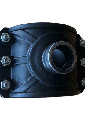 PE90管道PPR110PVC管件快速接口哈弗接抢修节补漏接头三通配件PE