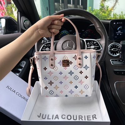 JULIACOURIER刺绣菜篮子包折扣
