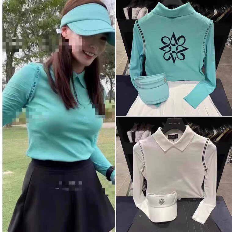 户外高尔夫韩版服装长袖T恤女