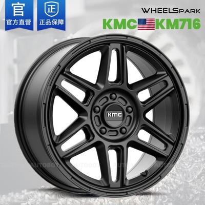 美国KMC越野轮毂 KM716 适配长城哈弗猛龙18寸越野改装轮毂