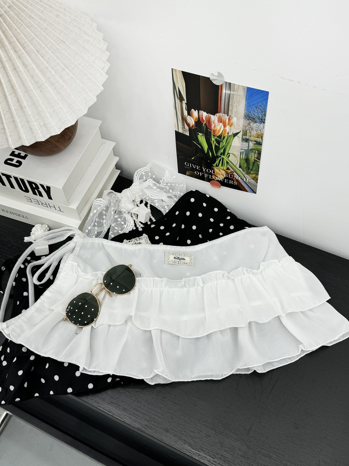 spring Overlapping wear Lay a foundation Fart curtain Skirt curtain Lace Sweet Gauze Chiffon Ballet Style Sweet cool Base skirt Waistband Short skirt