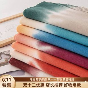 2025女宝宝年新款 秋冬围巾女生纯色仿羊绒多巴胺情侣保暖围脖冬季