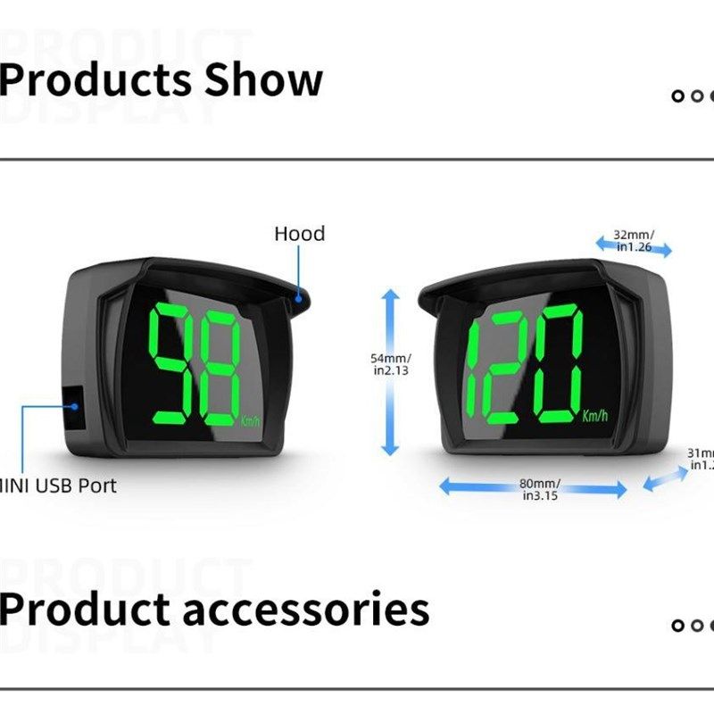 车载HU抬头显示器北斗PS卫星测速仪器高清通用型汽车迈速表简约,汽车用品/电子/清洗/改装,抬头显示/HUD,淘宝优惠券,粉丝福利购,淘宝优惠卷