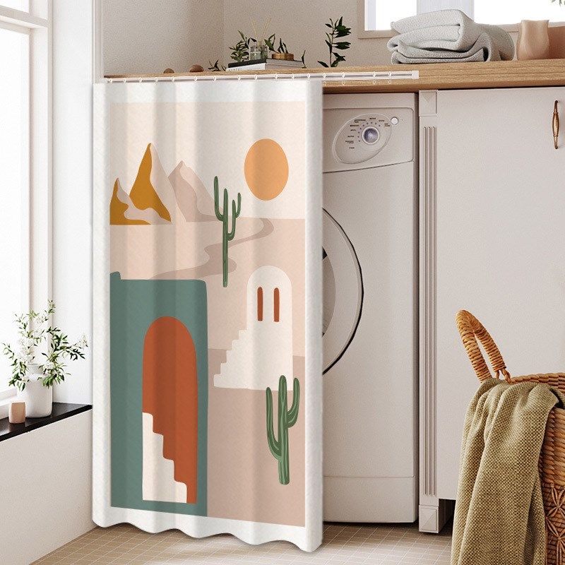 ins遮柜帘魔术贴防尘自粘厨柜遮挡帘镜子遮丑帘柜帘免打孔半门帘,居家布艺,定制窗帘,淘宝优惠券,粉丝福利购,淘宝优惠卷