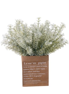 香草INS风配草北欧风仿真花家庭装饰婚庆植物墙假花MW56002