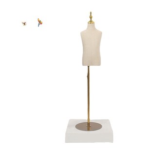 儿童模特道具半身带头带手橱窗展示架小孩男女童装店模特假人架子