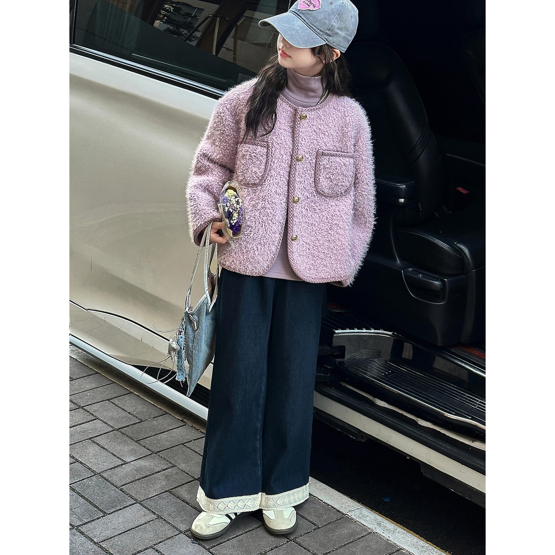 女童套装秋冬款2025新款女孩儿童冬季衣服大童洋气加厚冬装三件套