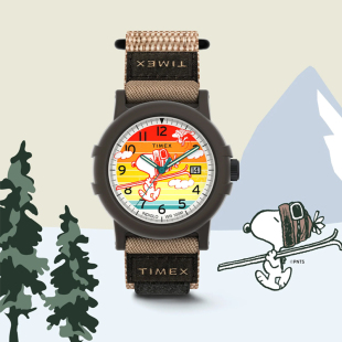 Timex/天美时 Expedition Peanuts联名系列休闲户外运动手表学生