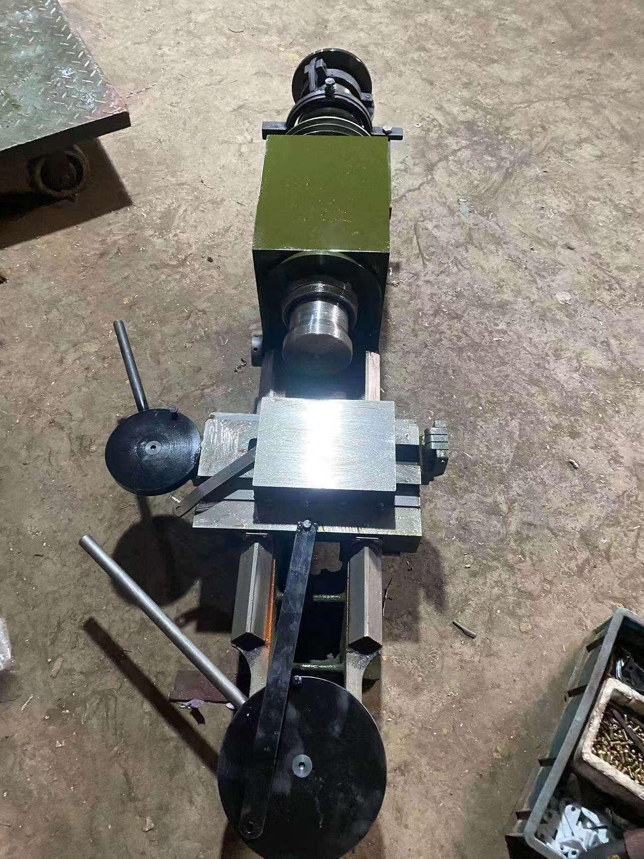 玉环仪表车床动力头 小车床 多功能手摆式 迷你车床 家用车床