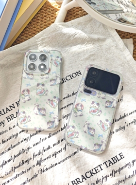 原创喵星派对小米17系列手机壳17promax可爱卡通亮面女防摔壳