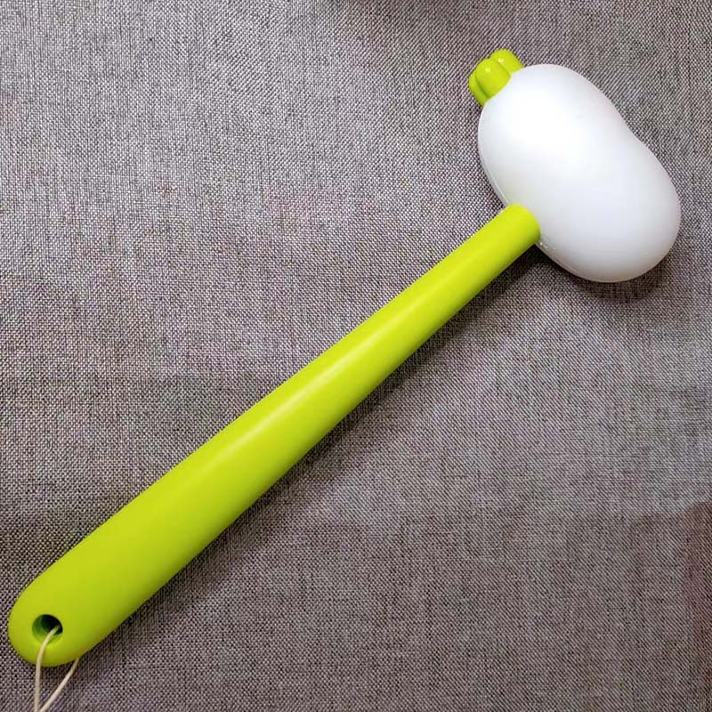 硅膠敲打錘可愛白胖蘿卜錘