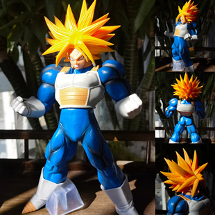 龙珠贝吉塔特兰克斯超级赛亚人战斗装现货手办模型摆件收藏