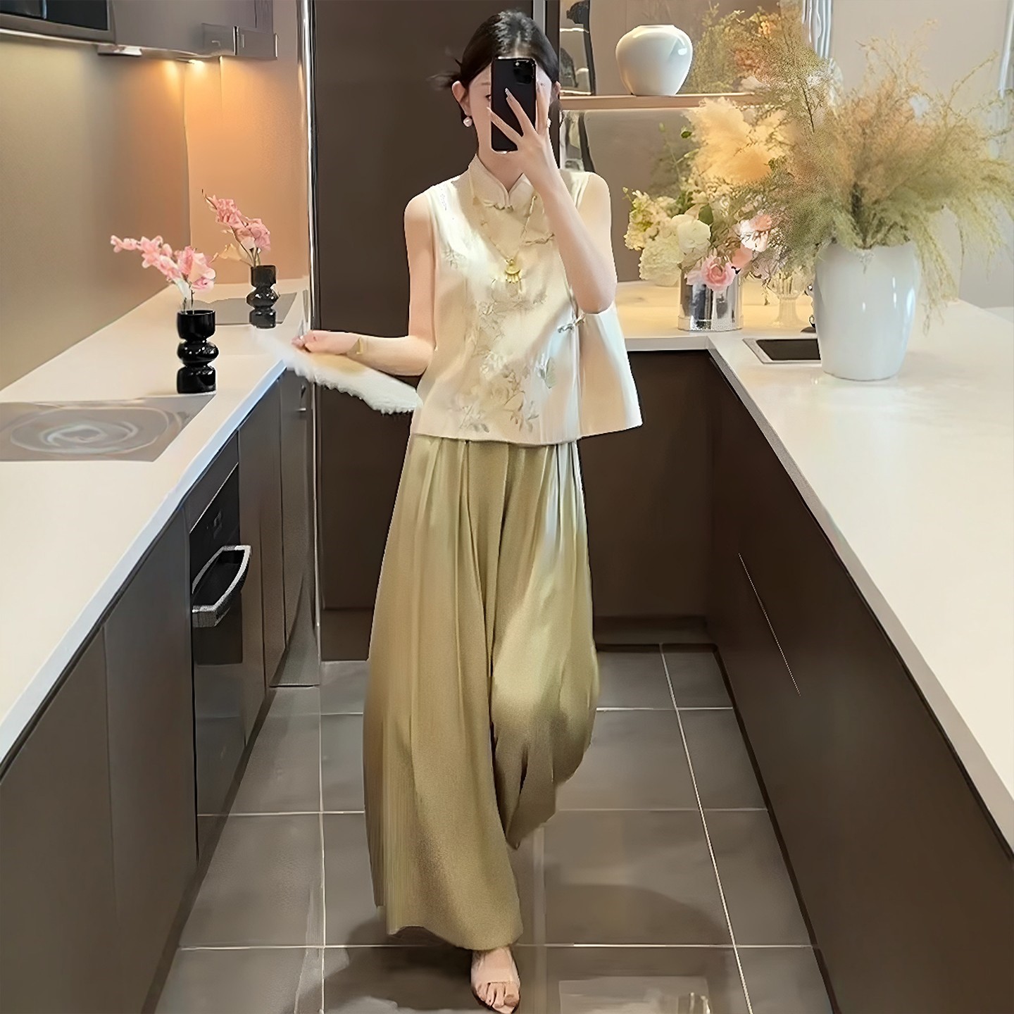 超火夏装一整套气质高级感独特超