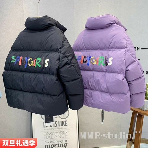 儿童韩版羽绒服25冬款白鸭绒外套