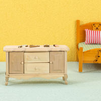 ob11 Miniature food toys 1:12 Store Kitchen Restaurant Dollhouse accessories Mini Wooden sideboard thumbnail 3