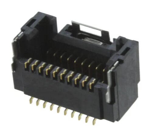 DF50-20DP-1H(51) 20PIN 1.0MM间距卧贴针座现货原装